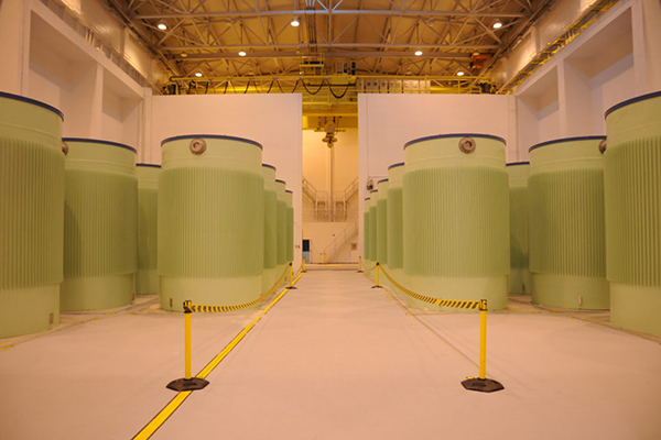 Хранилище за сухо съхранение на отработено ядрено гориво_AQR